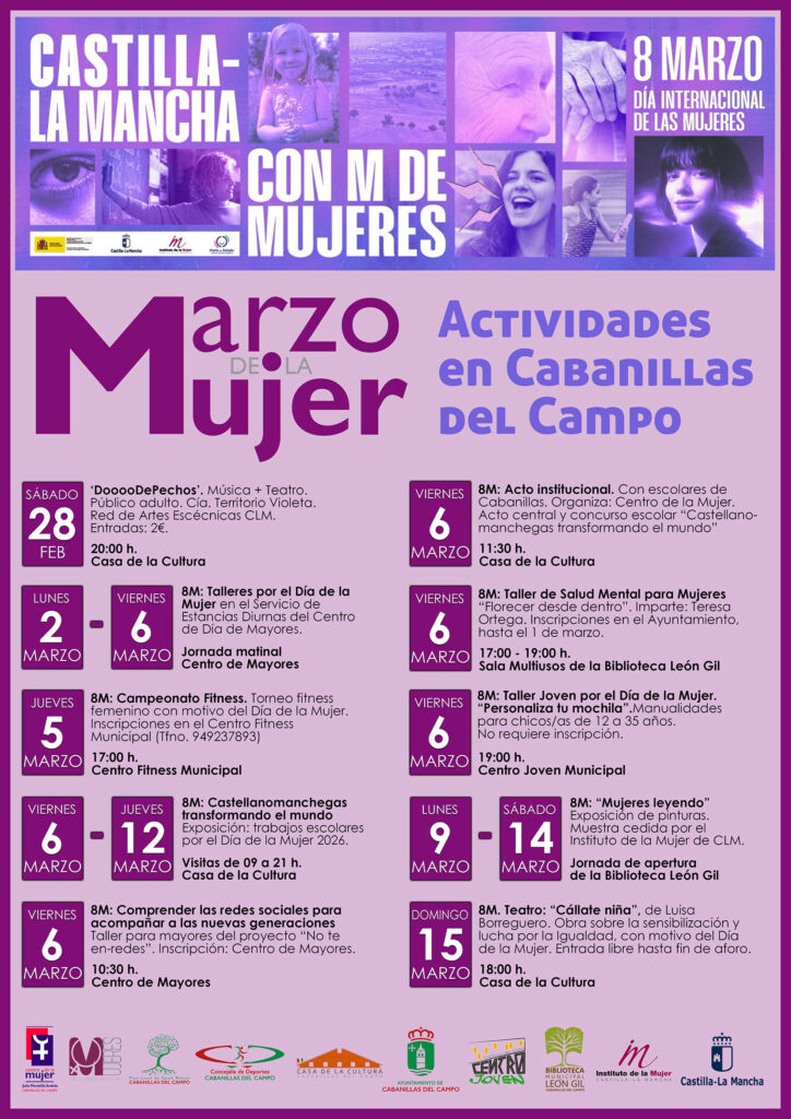 Cabanillas del Campo conmemora el Día Internacional de la Mujer con actos y exposiciones escolares