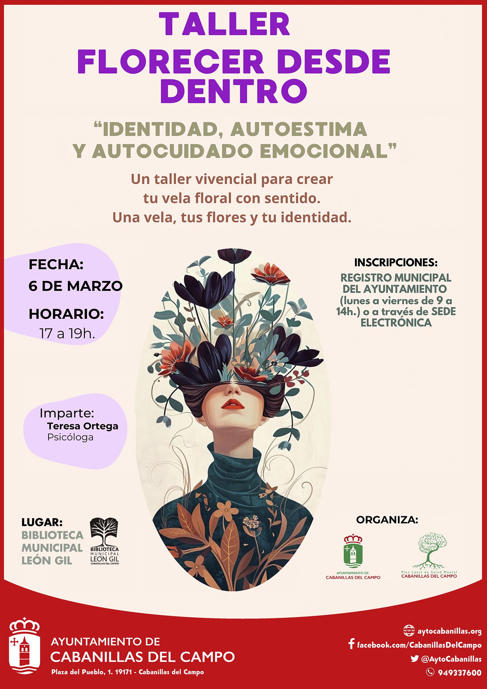 Cabanillas del Campo organiza un taller exclusivo de salud mental para mujeres