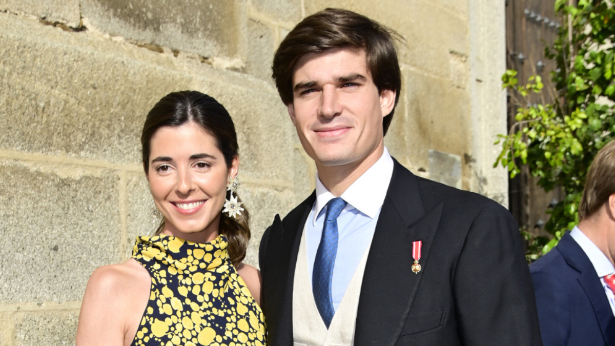 Belén Corsini junto a su marido. | Gtres