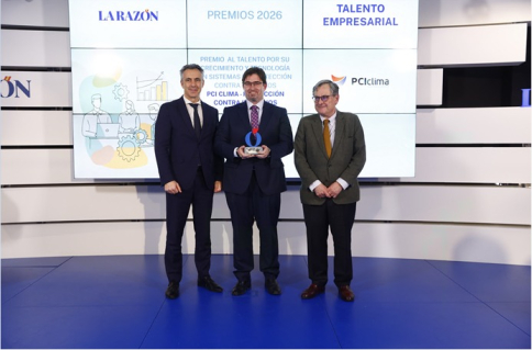 PCI Clima, empresa de Cabanillas del Campo, reconocida en los Premios ‘Talento’ de ‘La Razón’