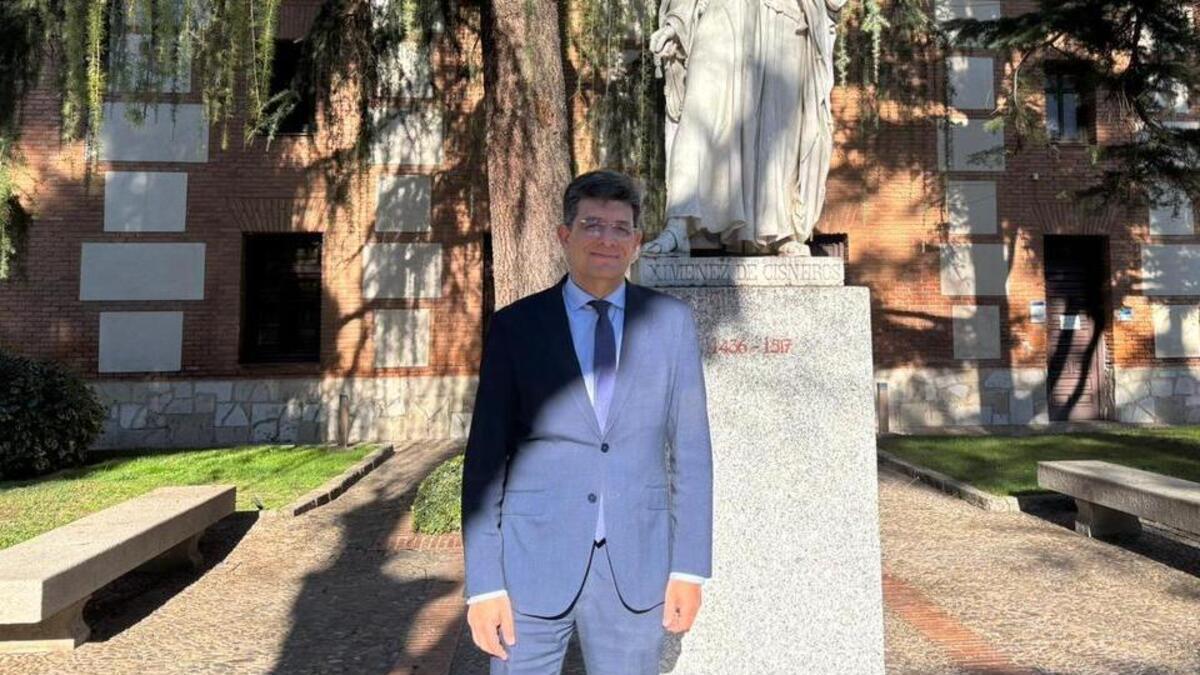 Carmelo García, vecino de Cabanillas, nuevo rector de la Universidad de Alcalá con ocho promesas clave
