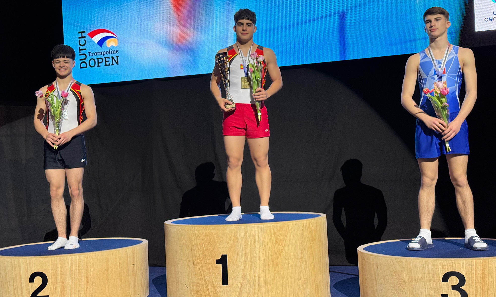 Manuel Oliva, gimnasta de Cabanillas, logra oro en la Dutch Cup con la Selección Española