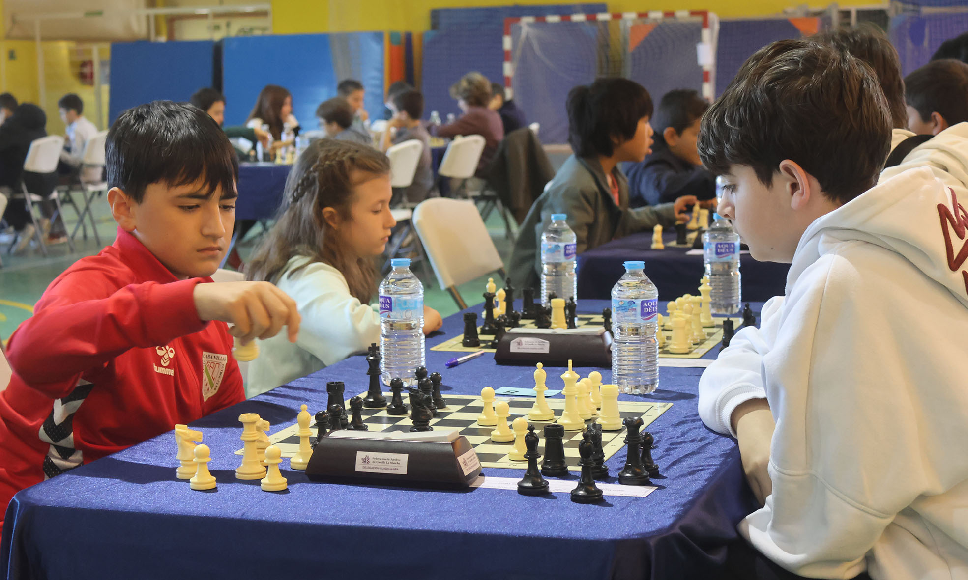70 Jóvenes Ajedrecistas Participan en la Tercera Prueba del Circuito Provincial en Cabanillas del Campo