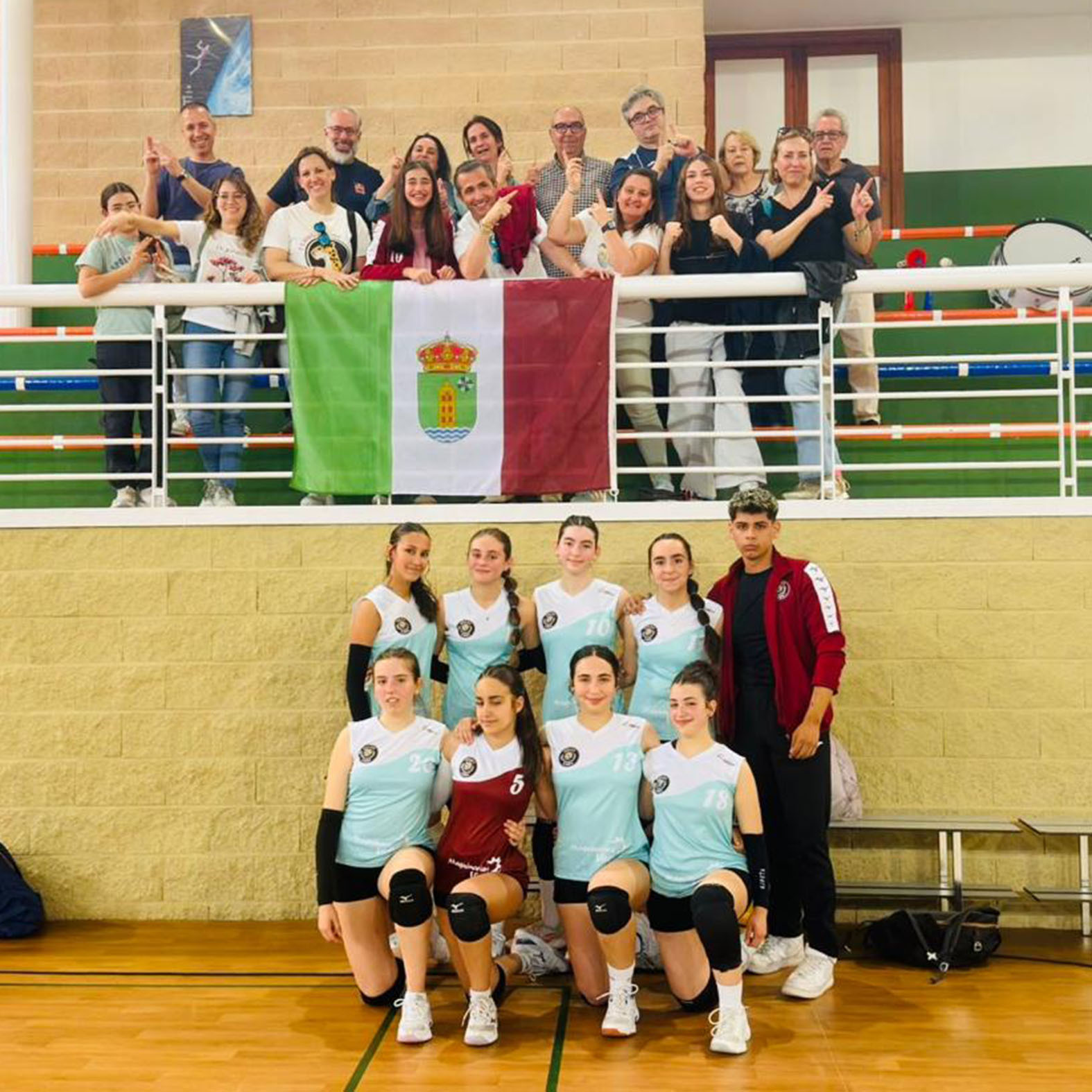 Las cadetes del Voley Caba ascienden a Liga Regional en su primera temporada