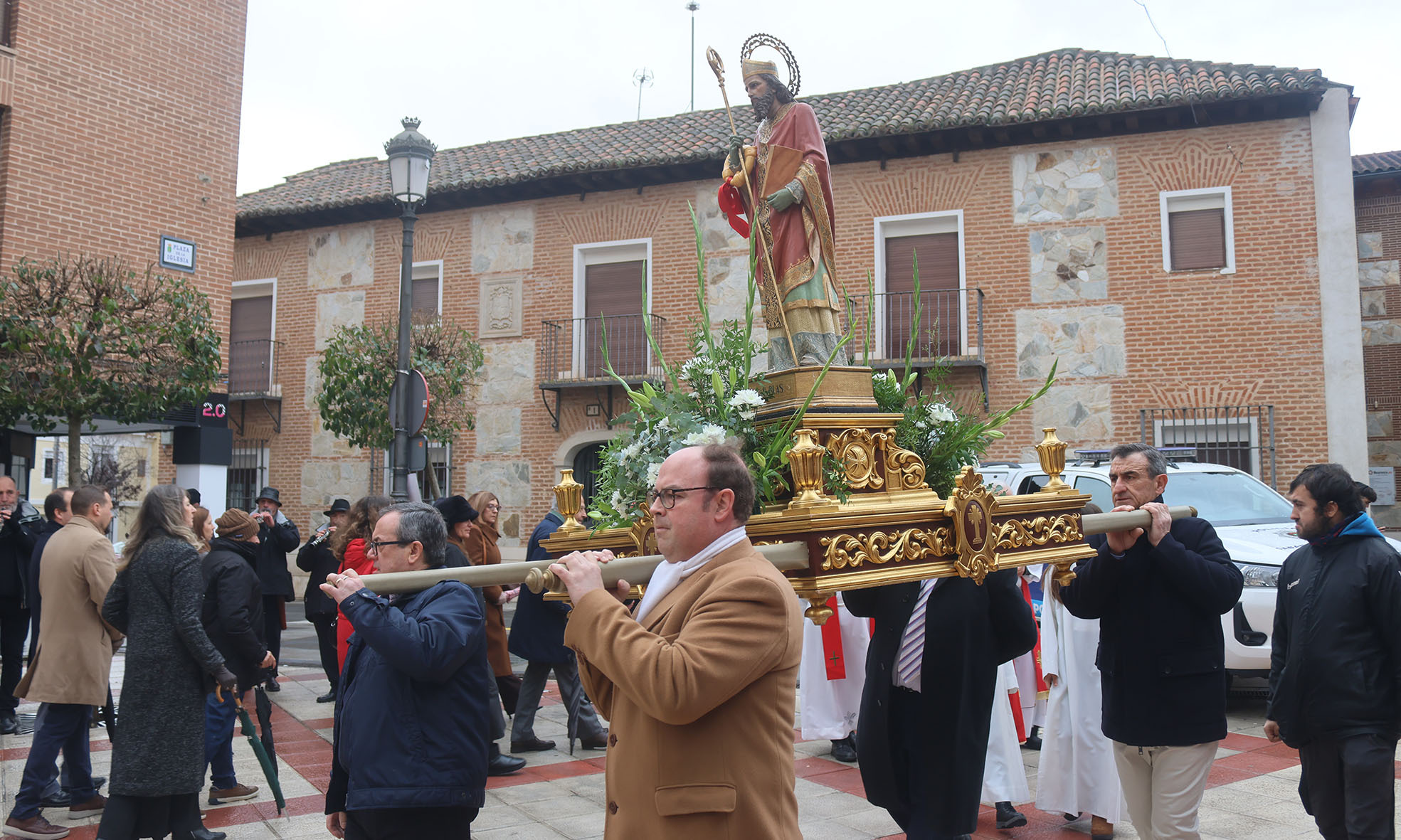 Cabanillas del Campo celebró San Blas pese al mal tiempo con una jornada adaptada