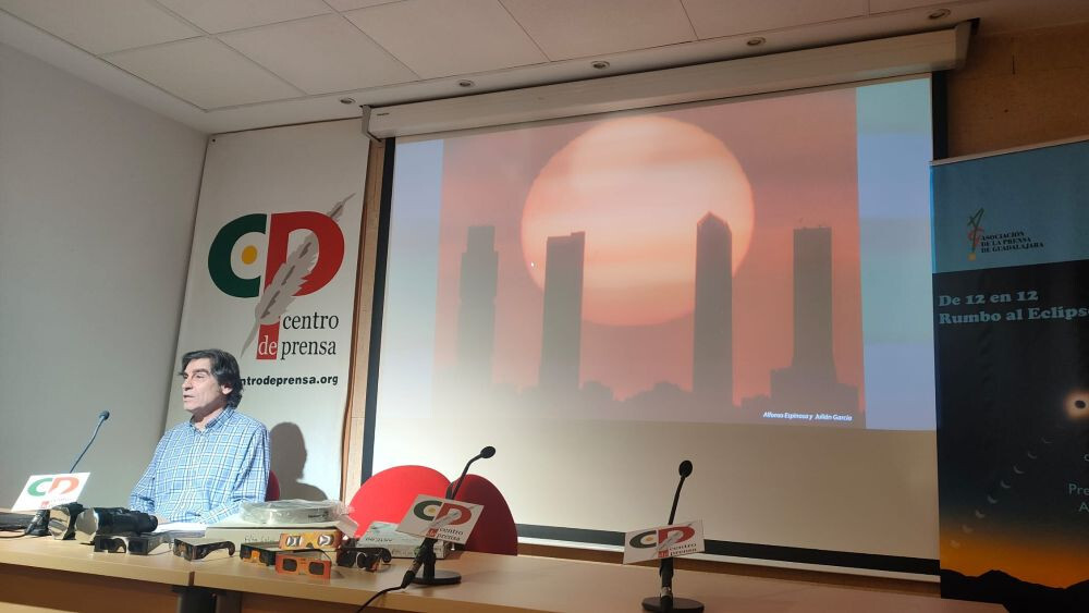 AstroGuada destaca la planificación como clave para disfrutar con seguridad el eclipse solar del 12 de agosto en Guadalajara