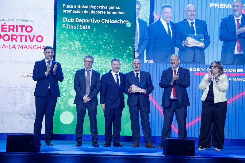 El CD Chiloeches y Said Khanouchi, premiados en los Méritos Deportivos 2025 de Castilla-La Mancha