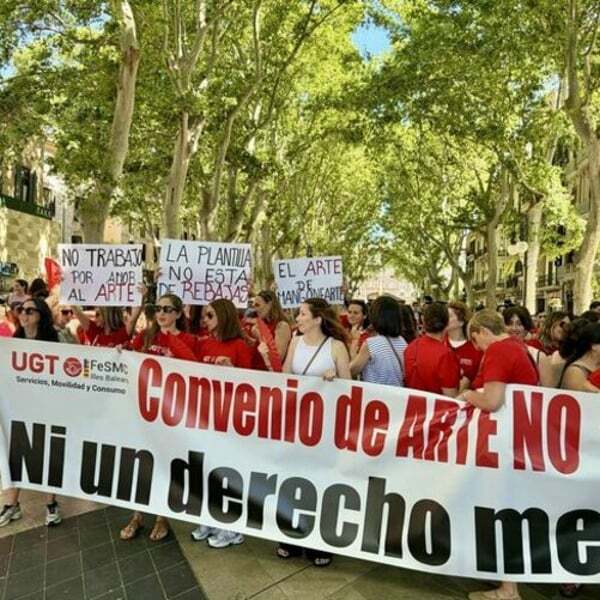 UGT convoca manifestaciones en España contra el preconvenio del sector textil con presencia en Cabanillas del Campo