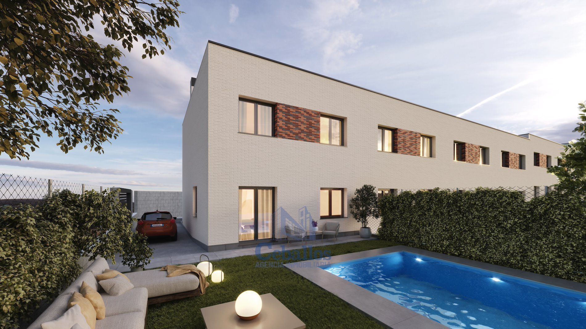 Nueva promoción de chalets en Cabanillas del Campo, Calle Trillo
