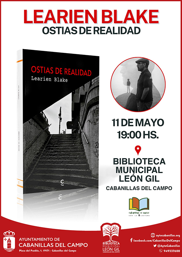Presentación literaria en Cabanillas del Campo: «Ostias de realidad» de Jesús Bergaz