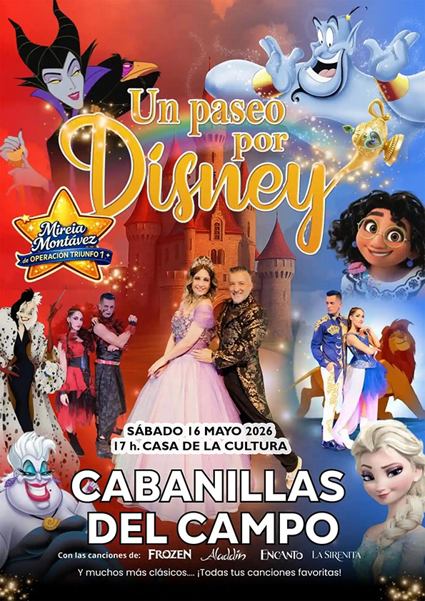 Cabanillas del Campo acoge el musical infantil 'Un paseo por Disney'