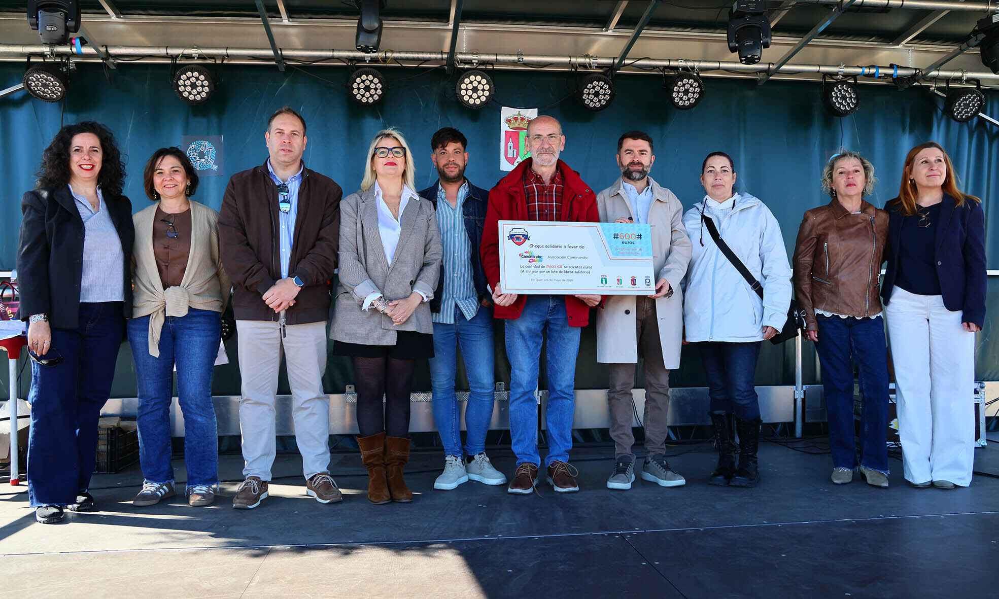 Finaliza la IX Liga de los Libros con apoyo solidario a la Asociación Caminando en Cabanillas del Campo