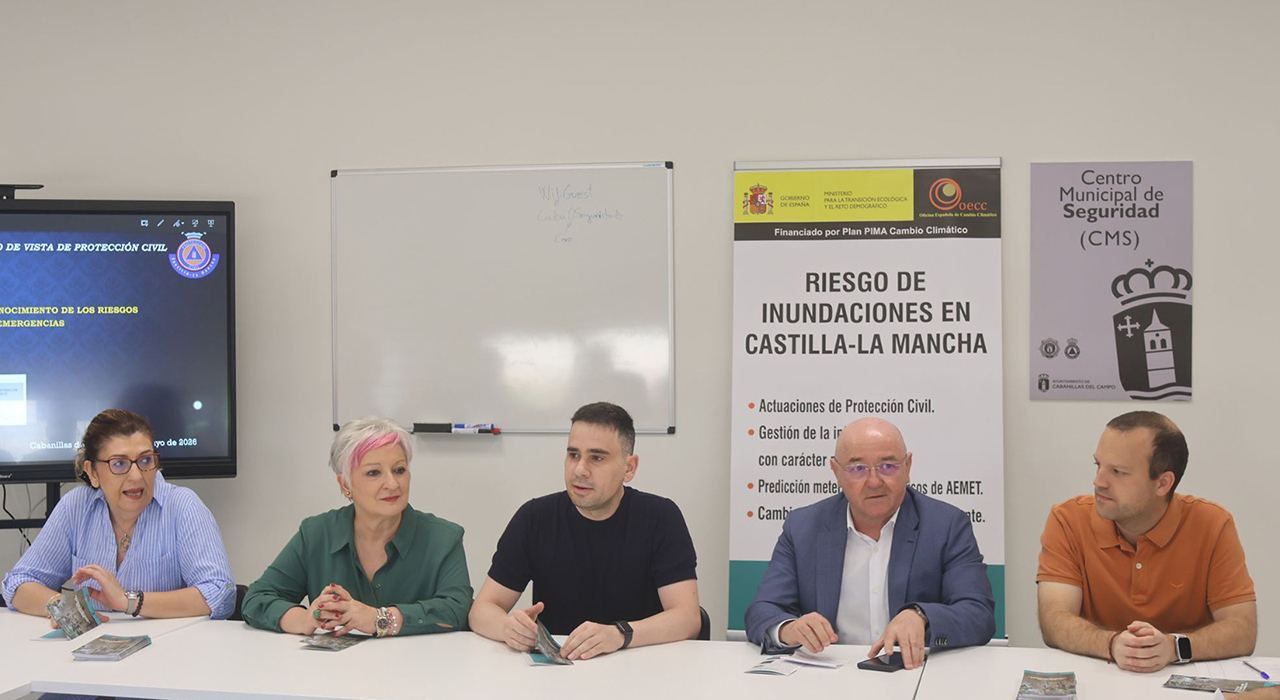 Cabanillas del Campo lidera el plan regional contra inundaciones y DANAs en Guadalajara