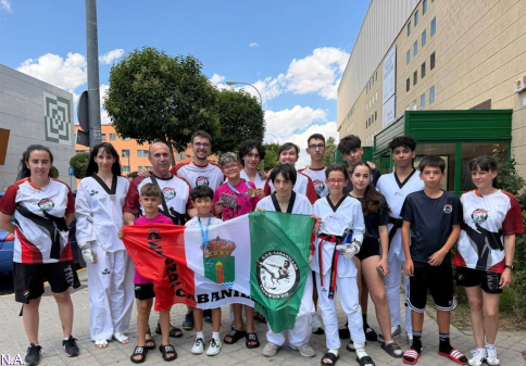 El Club Taekwondo Cabanillas conquista seis medallas en el Open Internacional de Segovia